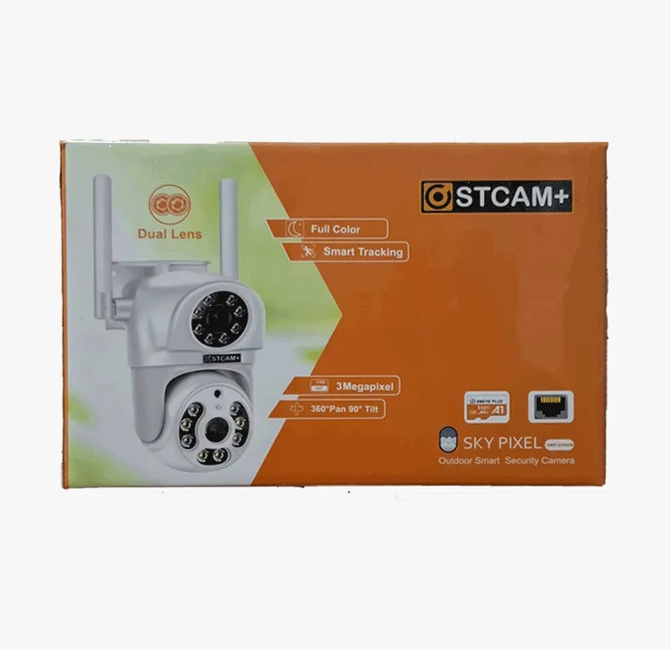 دوربین مداربسته بیسیم دو لنز3+3 مگاپیکسل اسکای پیکسل XMEYEPLUS OSTCAM مدل SKY PIXEL